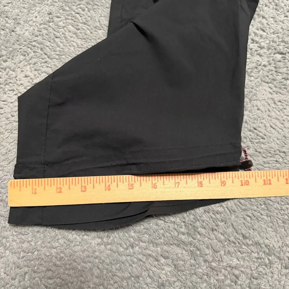 Nike Sportswear Icon Clash Pants Womens XS Woven Pants Black Wide CU5979-010